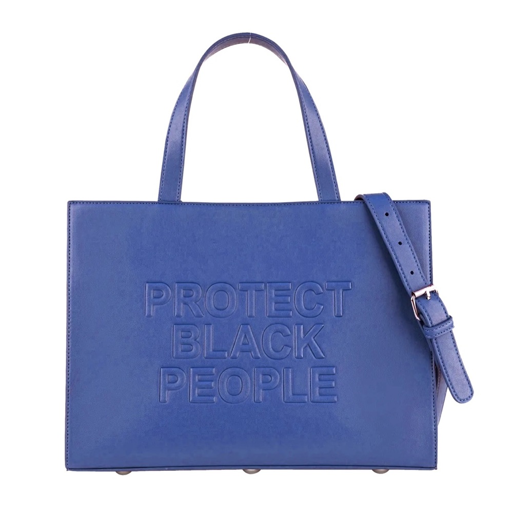 Blue Tote Bag